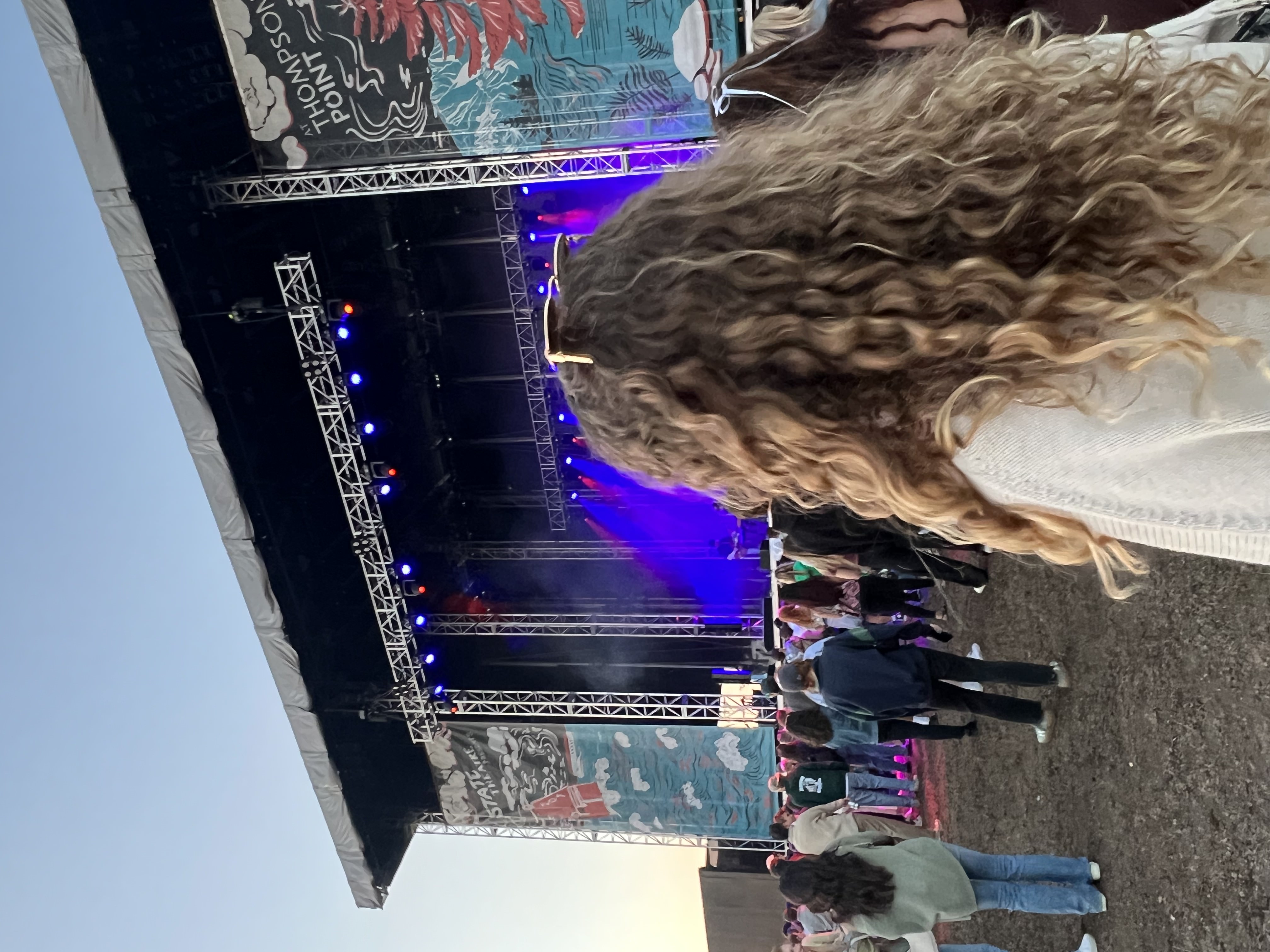 An outdoor summer show at Thompson’s Point